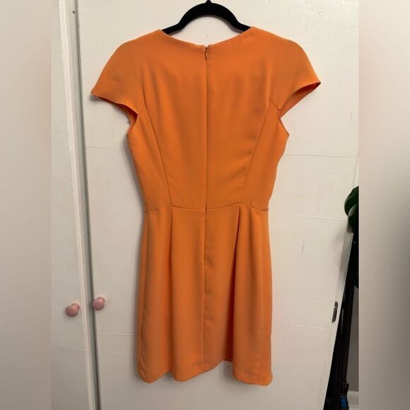 Amanda Uprichard Whistler Dress in Papaya - Picture 3 of 4